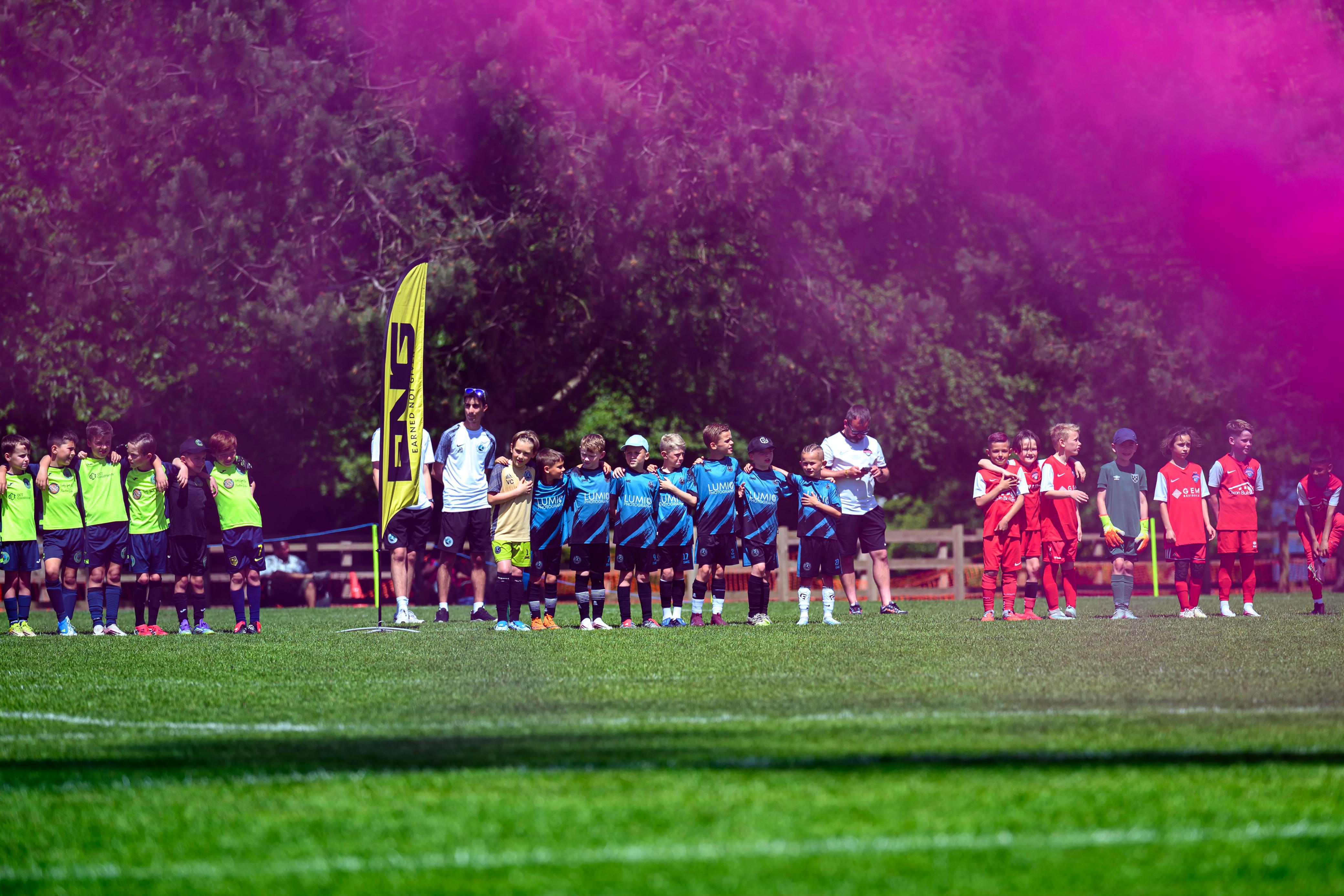 U8 Teals Take on the International Cup Finals